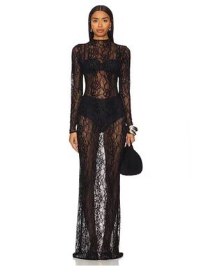 Good American Black Lace Dress SOLD OUT